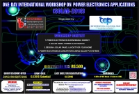 One Day International Workshop on Power Electronics Applications (SOLAR-2016)
